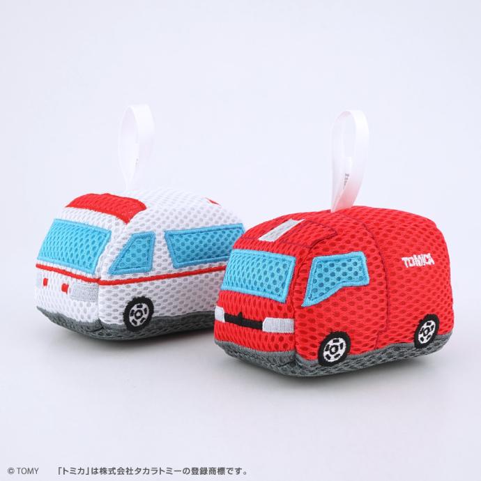 トミカ バスぐるみ 救急車 TC-3549【Hashy TOMY タカラトミー chapoon