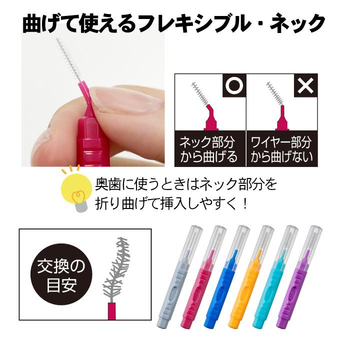 EBiSU（エビス） デイリー歯間ブラシ I字型 Mサイズ（M・ふつう）20本