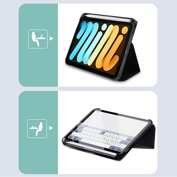 iPad mini6 手帳型 ケース 2021モデル 8.3インチ Apple Pencil収納