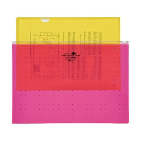 かわいい Drops Aqua リヒトラブ まとめ クリヤーケース 10セット 1枚 F 5303 3 赤 ヨコ クリアファイル Www We Job Com