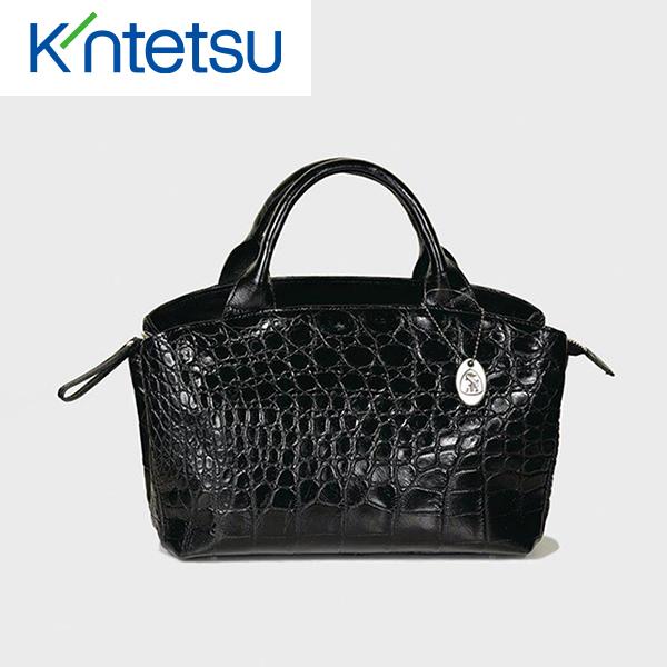 芝翫香 クロコダイル ハンドバッグ
