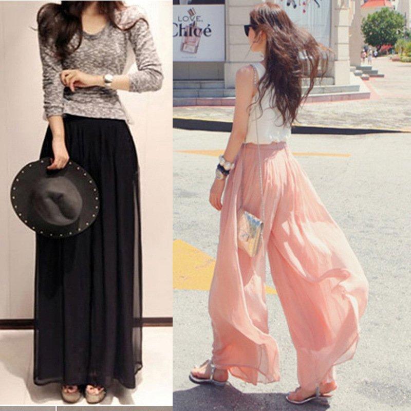 未使用 パンツ ワイドパンツ ボトムス スカーチョ ガウチョ スカンツ レディース ガウチョパンツ 大きいサイズ ロングパンツ ゆったり 体型カバー 30代 40代 50代