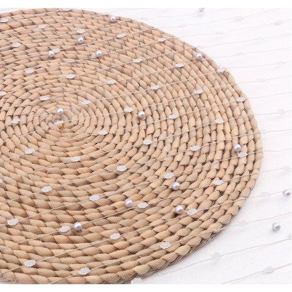 数量は多 1ヤード単位ラメチュールメッシュソフトチュール4色ドット柄パール付き可愛い手芸小物作り幅160cm Whitesforracialequity Org