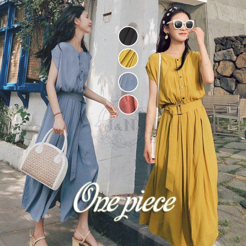 ワンピース 夏 ロングワンピース 半袖 マキシ シャツワンピース ウェストゴム 旅行 レディース 韓国風 ベルト付き 代 30代 40代 通勤 Ol 着痩せ ハイウエスト Zwiprscjew Www Liquidworks Com Br