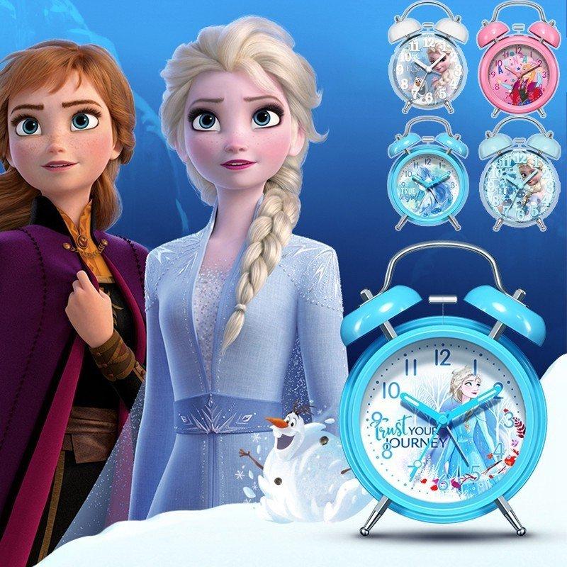 目覚まし時計 こども 大音量 起きれる おしゃれ アナと雪の女王 ディズニー グッズ 置時計 キャラクター プレゼント ギフト 誕生日