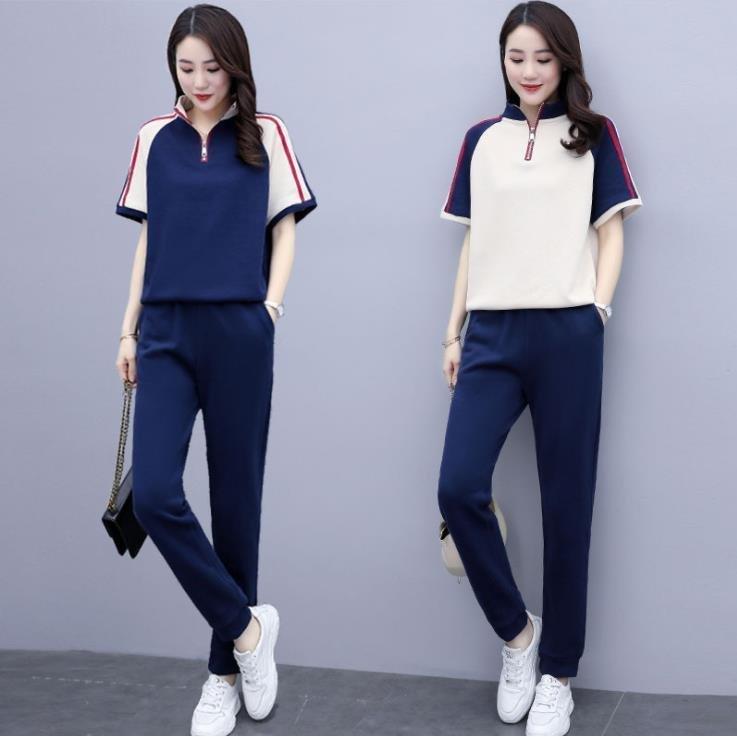 ジャージ セットアップ レディース 春 夏 ジャージ上下セット Tシャツ 半袖 パンツ スウェット上下セット 運動服 部屋着 韓国風 カジュアル お洒落 着痩せ 新品 Z51ukbo6nj Chicagocriminaldefenselawyersblog Com