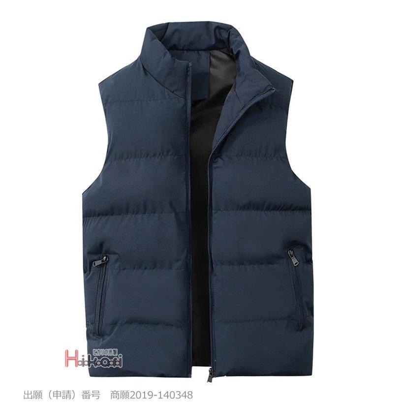 人気ブランド ジャケット 中綿 ベスト メンズ 冬 カジュアル ビジネス ゴルフ コーデ 秋 ダウンベスト メンズ ベスト 大きいサイズ 中綿入りベスト インナーダウン カジュアル ビジネス アウター