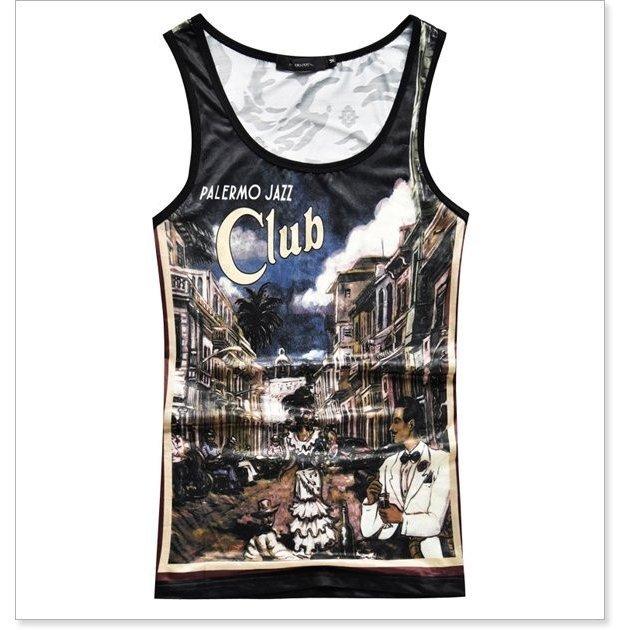 タンクトップ メンズ ノースリーブ Tシャツ カットソー 袖なし 大きいサイズ おしゃれ クルーネック Vネック 品数豊富 夏 綿 ロゴt アメカジ プリント ボーダー