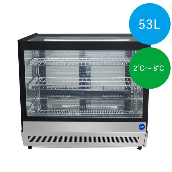 【送料無料】卓上型対面冷蔵ショーケース　53L | JCM(業務用厨房機器)