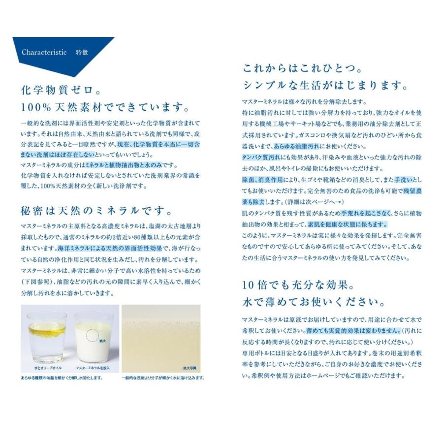 マスターミネラル　原液300ml　+　空スプレーボトル |  | 05