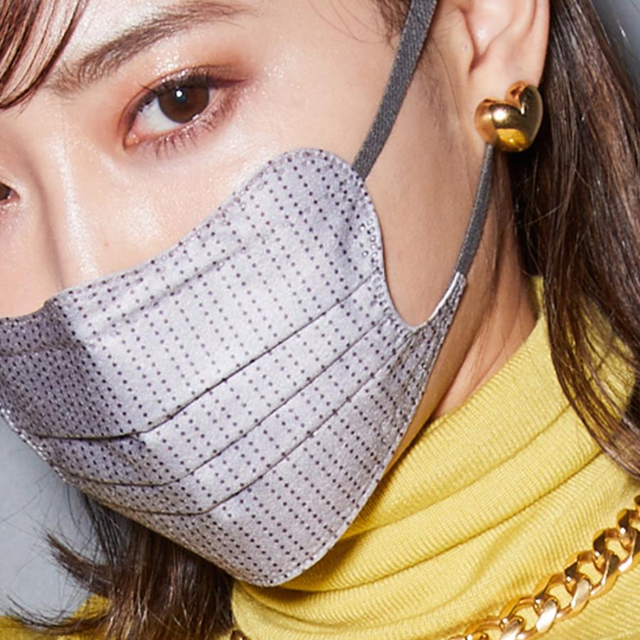 5のつく日限定！ポイント10倍！】D.masque Luxe. “PIN DOT”［Ink Black