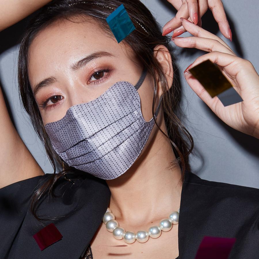 5のつく日限定！ポイント10倍！】D.masque Luxe. “PIN DOT”［Ink Black