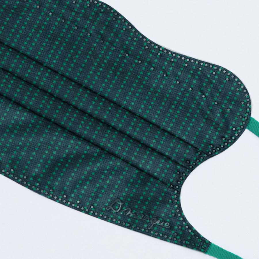 D.masque Luxe. “PIN DOT”［Leprechaun Green］For Ladies' 5枚入り