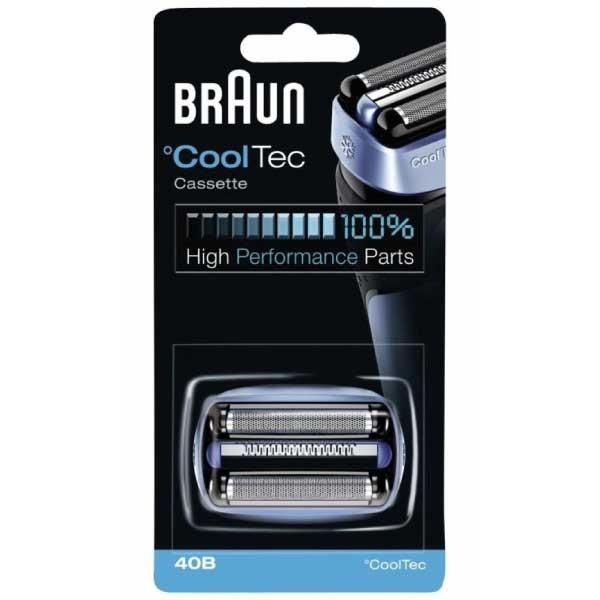 BRAUN P2倍 ブラウン 替刃 40B (F/C40B 海外正規品) Cool Tec BRAUN P2倍 ブラウン 替刃 40B (F/C40B 海外正規品) Cool Tec
