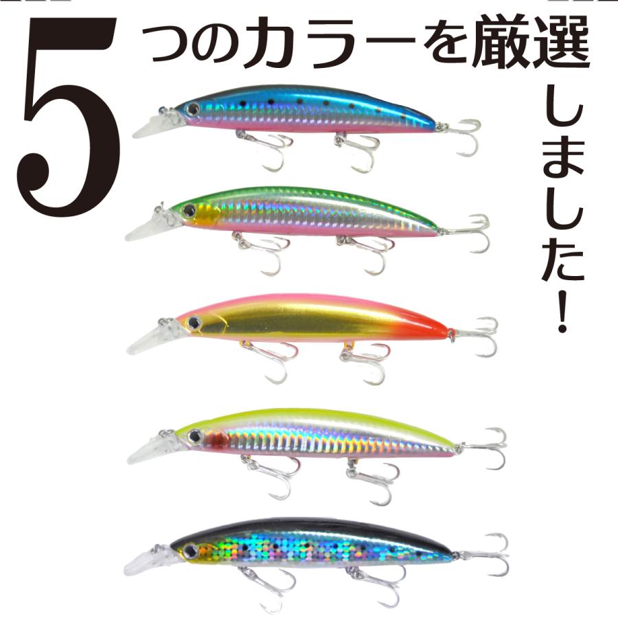 ルアー ミノー 5本セット フローティング ハードルアー