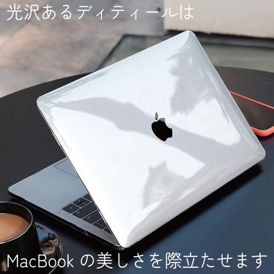 MacBook Air Pro 13 ケース カバー クリスタル 保護ケース 薄型 スリム