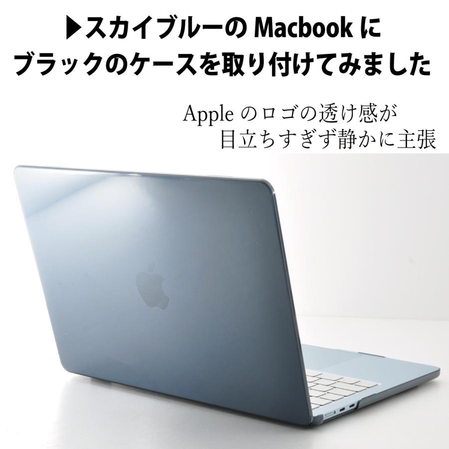 MacBook Air 13.6インチ クリア ケース A2681 A3113 A3240 M2 M3 M4