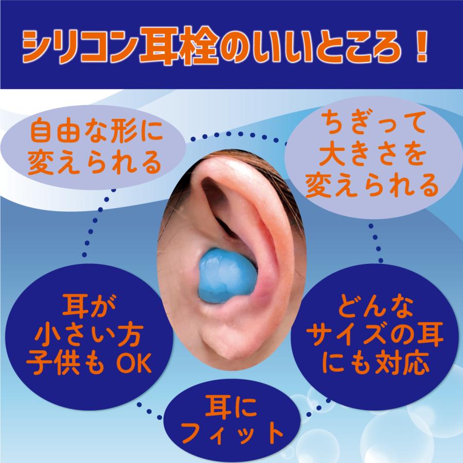 シリコン 耳栓 6ペア 12個入り 睡眠 騒音 工事 遮音 スポーツ