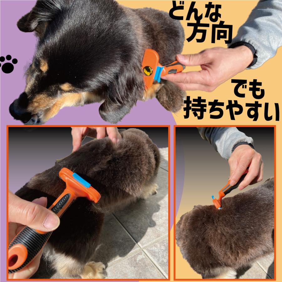ペット用ブラシ 抜け毛取り 毛取りコーム マッサージ ブラッシング ペット用品 ペットお手入れ 犬 猫 ペット ブラシ グルーミンググローブ付 Pet Brush パープルヘイズ 通販 Yahoo ショッピング