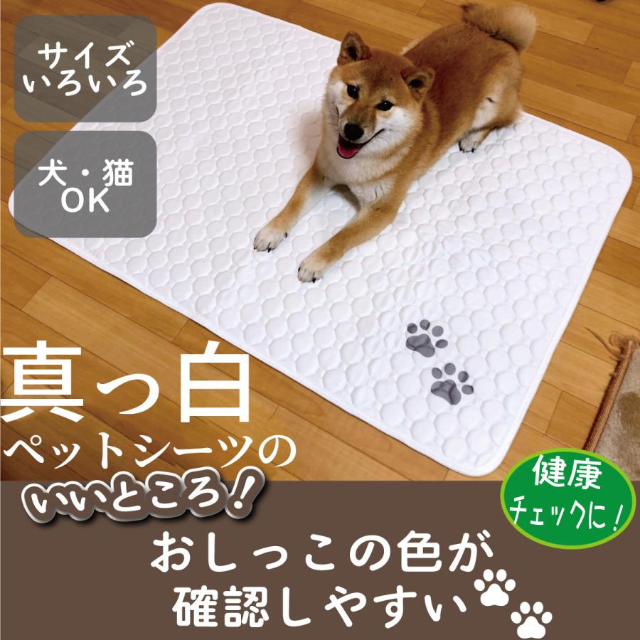 P2倍 ペットシーツ 洗える 2枚セット ペットマット おしっこマット 猫犬 おしっこパッド トイレシート 防水 滑り止め 漏れ防止 速乾  サイズL 100×70cm｜d-n｜06