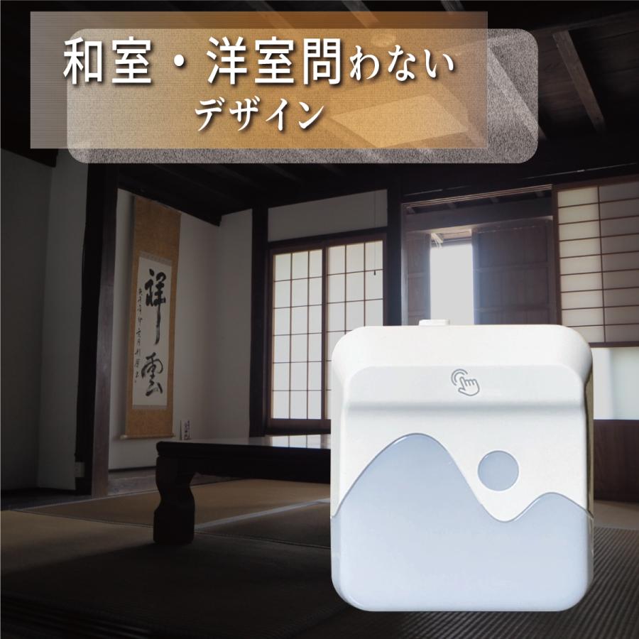 LEDセンサーライト 明暗センサー ナイトライト コンセント 無