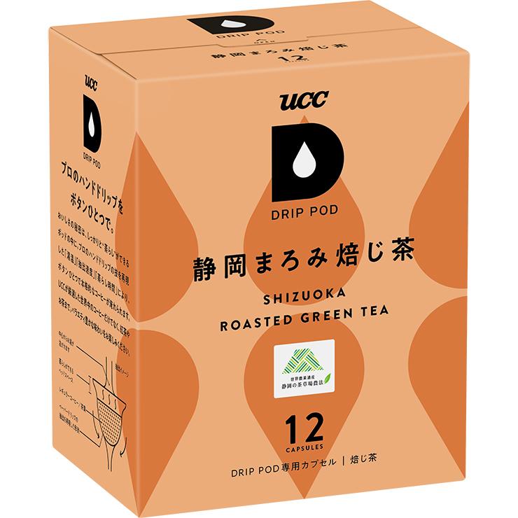 UCC DRIP POD ドリップポッド 静岡まろみ焙じ茶 12個入×6箱セット