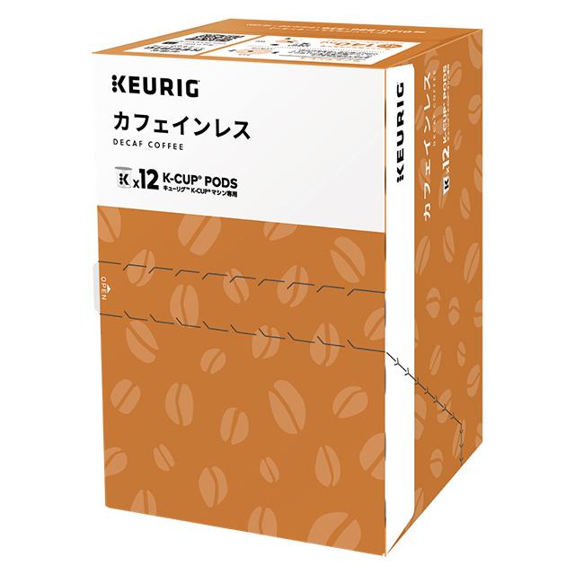 超お得商品～キューリグkカップ　カフェインレス　8箱セット KEURIG K-Cup キューリグ Kカップ カフェインレス 8g×12個入×8箱セット