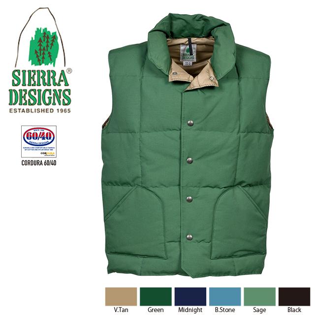 SIERRA DESIGNS シエラデザインズ DOWN VEST ダウンシエラベスト SIERRA DESIGNS シエラデザインズ DOWN VEST ダウンシエラベスト