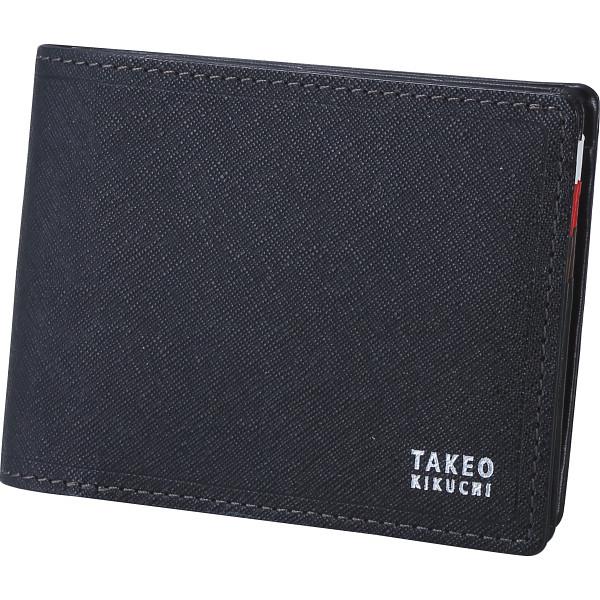 タケオキクチ 中ベラ付き二つ折り財布 342052 : Drink&Dream D-Park