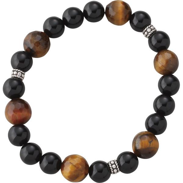 ジャパンマイスター メンズ天然石ブレスレット JMV-040ON