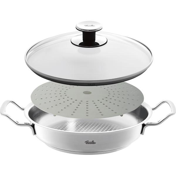 新品フイスラーオリジナルプロフィコレクションサーブパン24cmセット