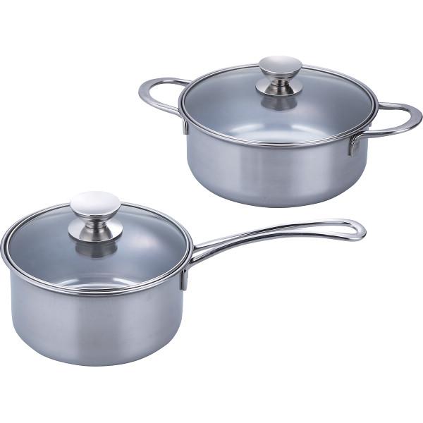 ルチェンテ IH対応片手鍋(16cm)&両手鍋(20cm) LU-36KR : Drink&Dream D