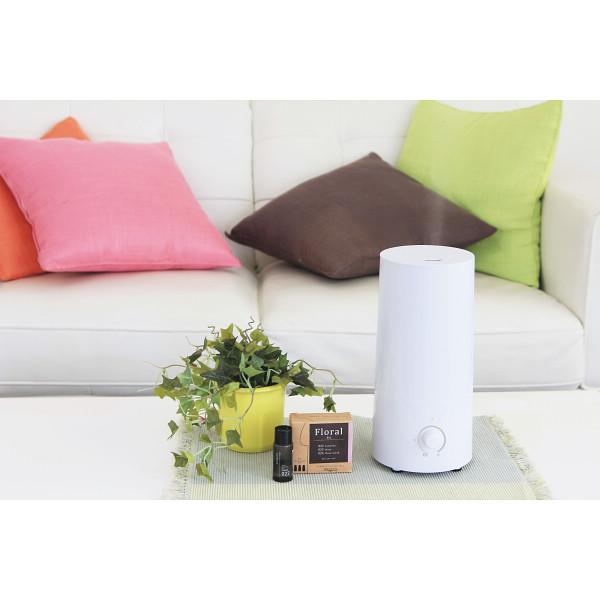超音波加湿器　２台セット dショッピング |加湿器 超音波式加湿器 しずく型 大容量 4L 木造約5畳
