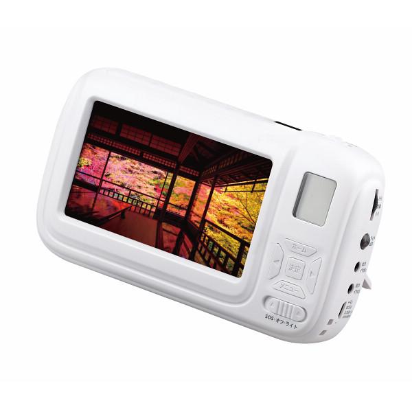 大画面ポータブルTV\u0026ラジオ SV-6926の画像
