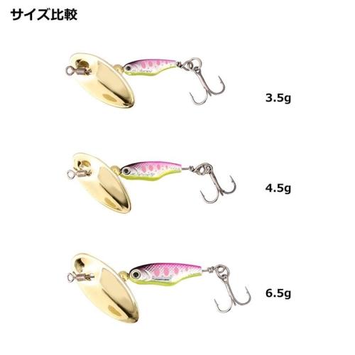 ダイワ(Daiwa) シルバークリーク スピナーSS 3.5g ピンクヤマメチャートベリー　【ネコポス・メール便 対象商品】[トラウトルアー]｜d-park｜04