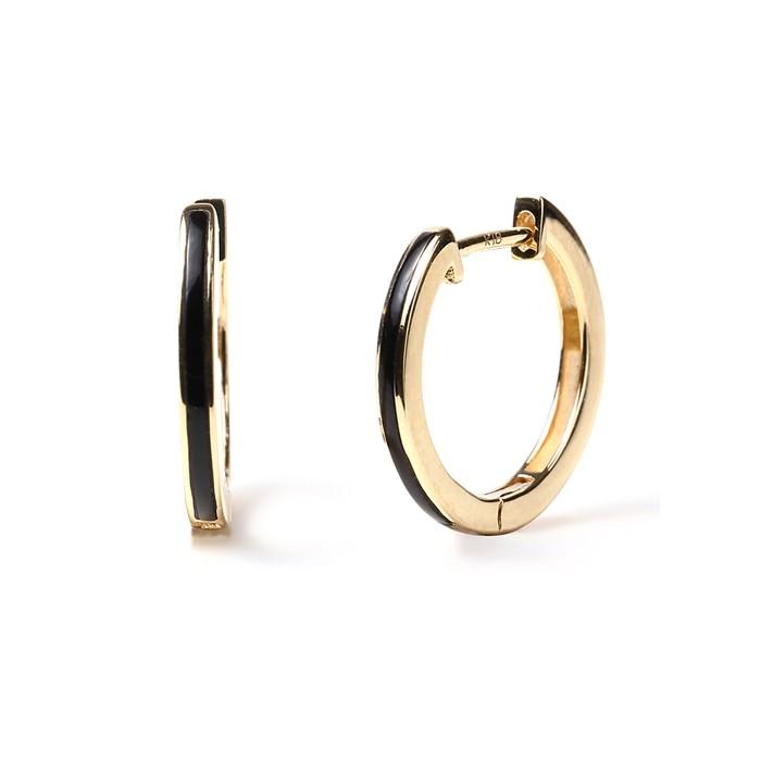 オニキス ピアス 18k 18金 中折れ フープピアス k18 18金ピアス オニキス ピアス 18k 18金 中折れ フープピアス k18 18金ピアス