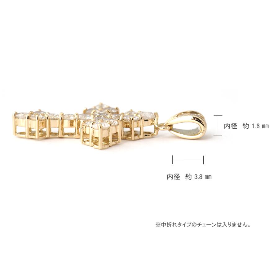 18金 クロスペンダント ペンダントトップ ダイヤモンド k18 18k 18金 クロスペンダント ペンダントトップ ダイヤモンド k18 18k
