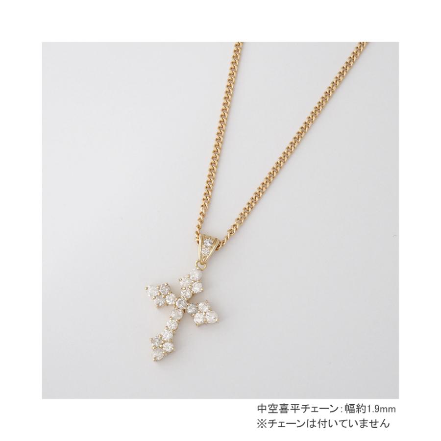 18金 クロスペンダント ペンダントトップ ダイヤモンド k18 18k 18金 クロスペンダント ペンダントトップ ダイヤモンド k18 18k