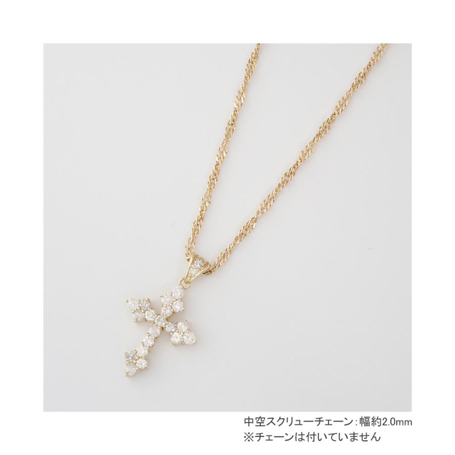 18金 クロスペンダント ペンダントトップ ダイヤモンド k18 18k 18金 クロスペンダント ペンダントトップ ダイヤモンド k18 18k