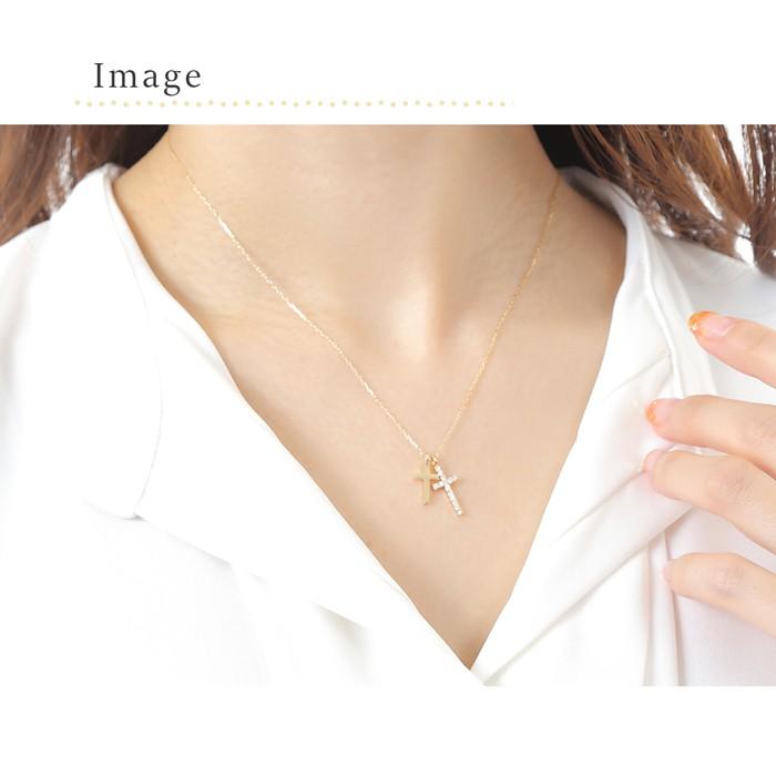 クロス ネックレス k18 ダイヤモンド 18金ネックレス 18k 十字架 クロス ネックレス k18 ダイヤモンド 18金ネックレス 18k 十字架