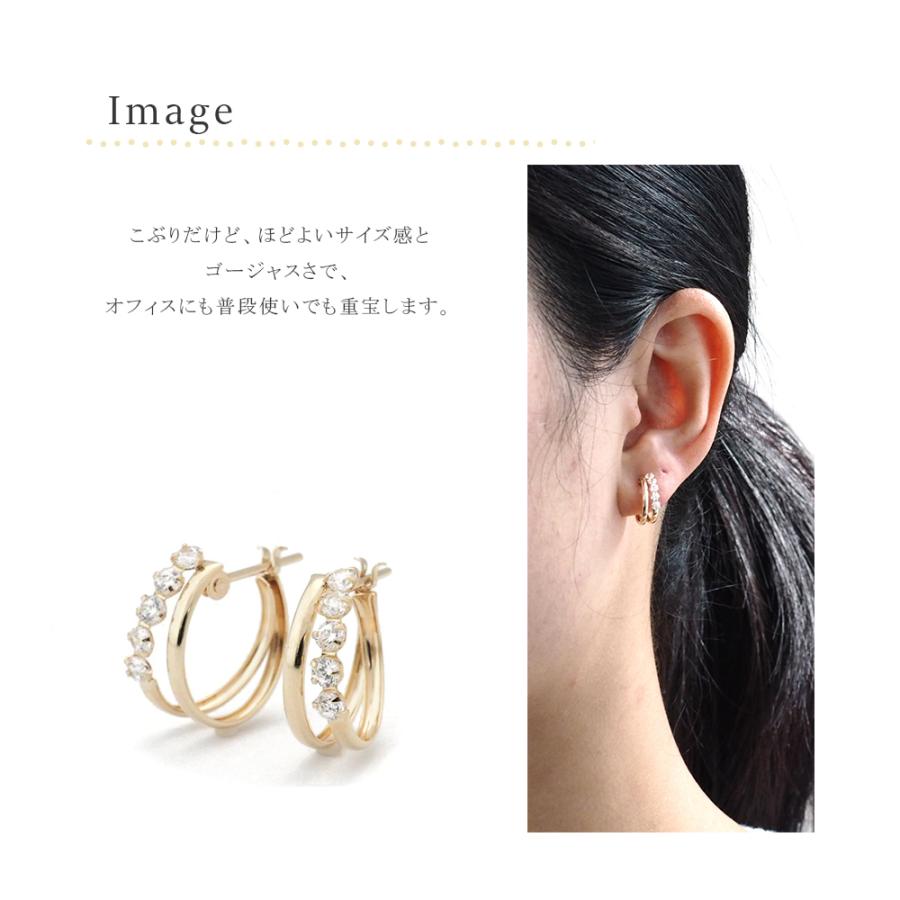 k10 フープ ピアス 10金 フープピアス 10k クロッシング k10 フープ ピアス 10金 フープピアス 10k クロッシング