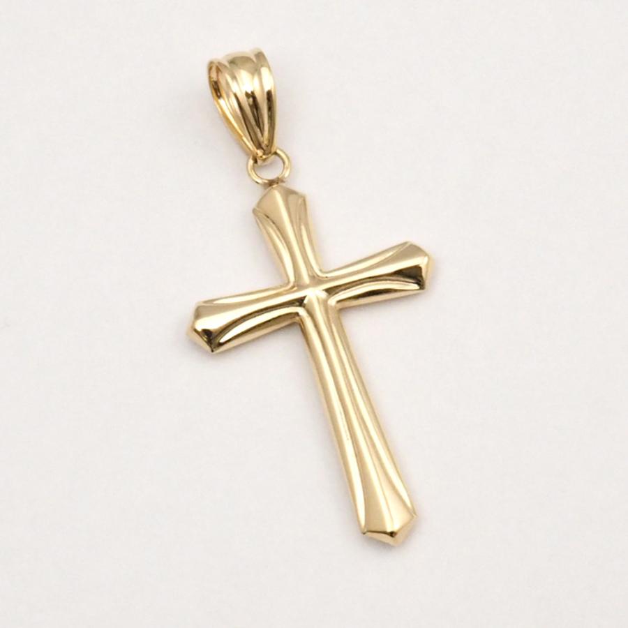 18金 クロスペンダント ペンダントトップ k18 ネックレス 18k 十字架