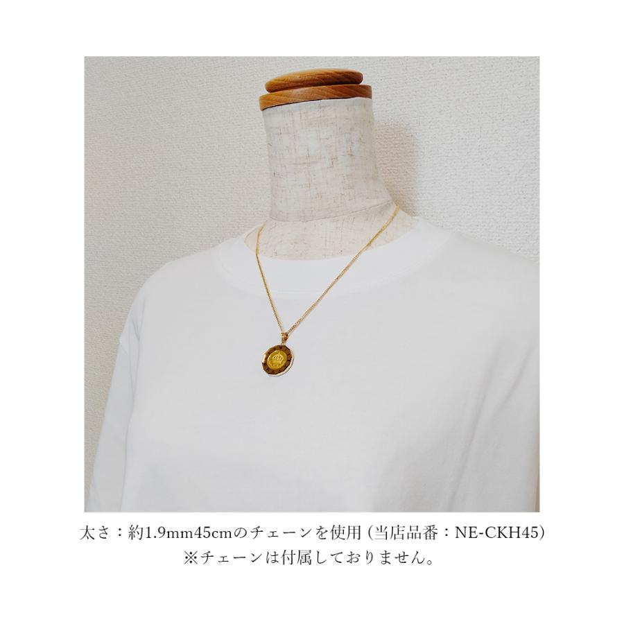 コイン クラウン 王冠 純金 k24 24金 24k 1/25oz k18 18金 18k 枠 獅子