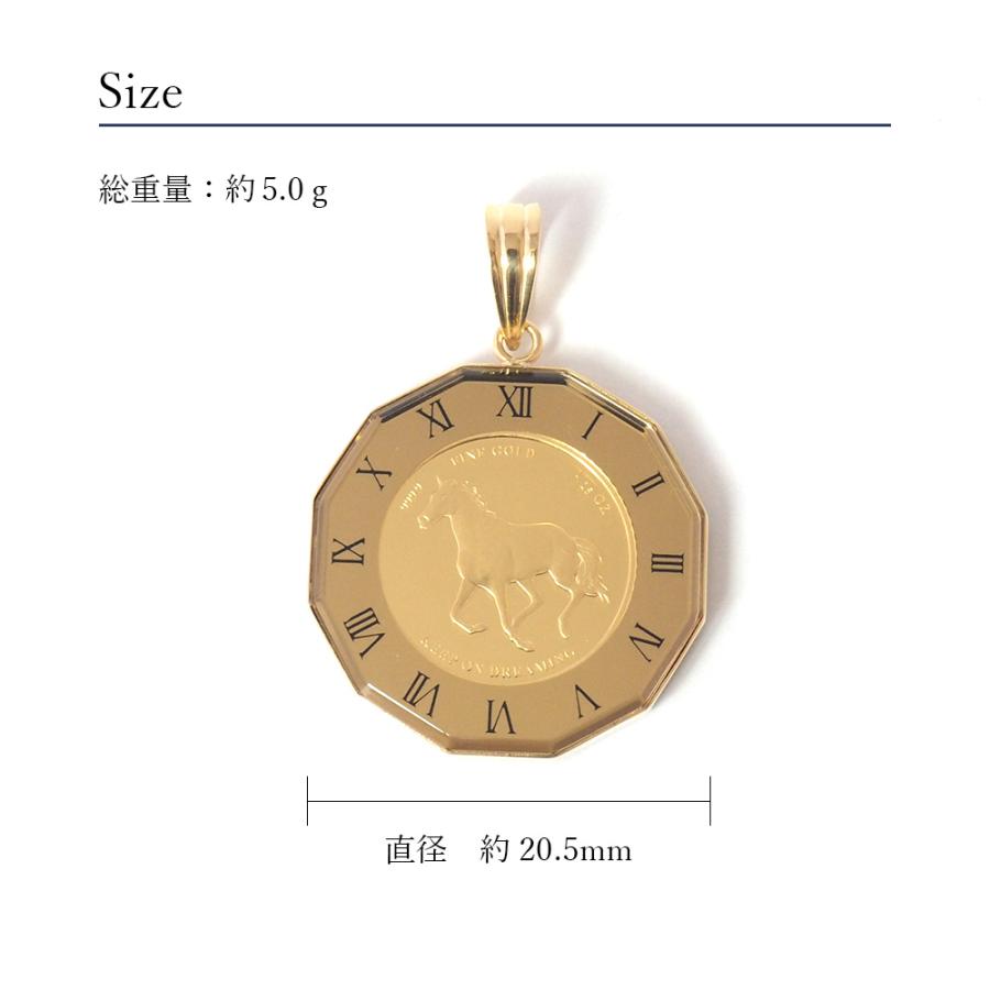 コイン ホースコイン PAMP社製 純金 k24 24金 24k 1/25oz k18 18金 18k