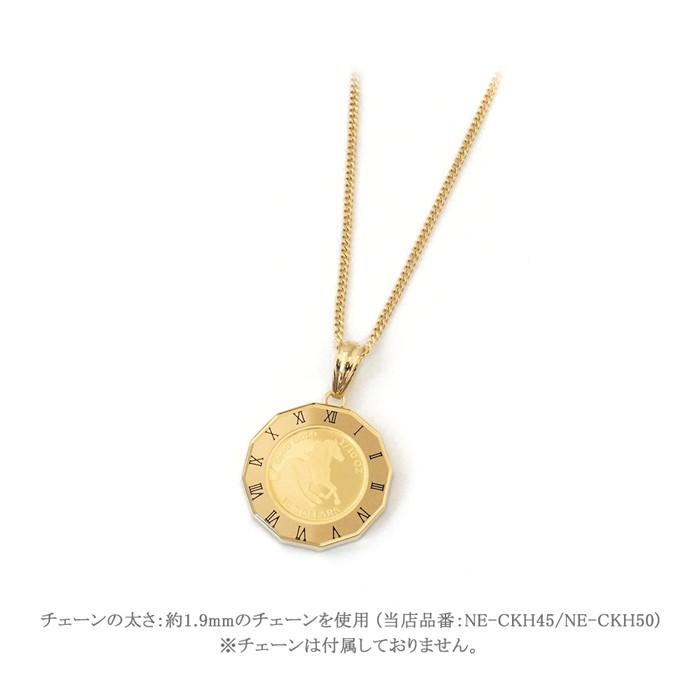 コイン ツバルホース k24 24金 24k 純金 ホースコイン 1/10oz 18