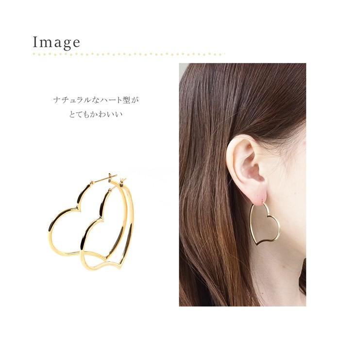 ピアス K18 18金 ハートフープピアス ２ ４０ １ペア 輪っか レディース Hpyg 2x40h ジュエリー D Planet 通販 Yahoo ショッピング