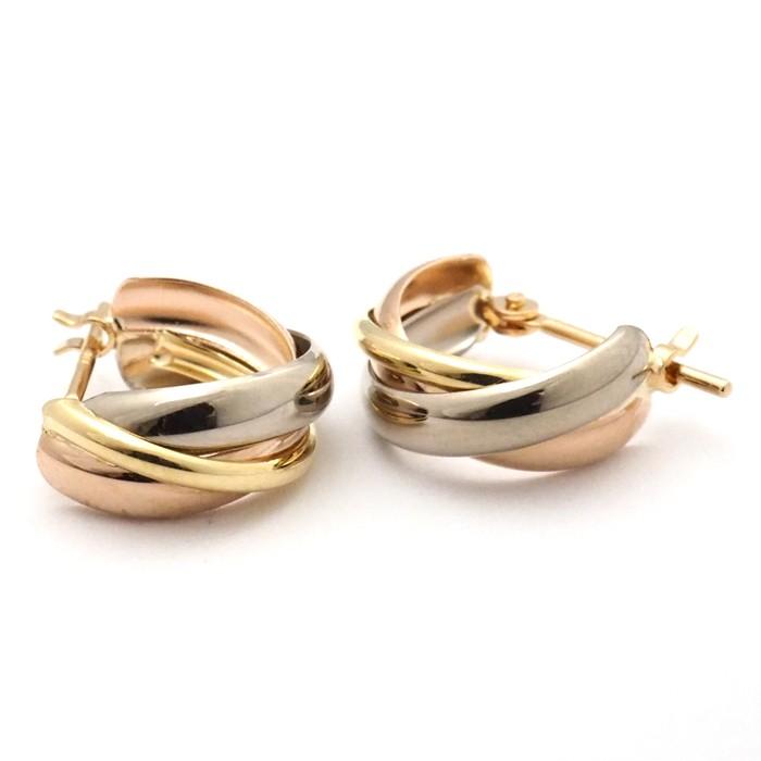 ピアス 18k フープ スリーカラー k18 18金 フープピアス K18 ピアス 18k フープ スリーカラー k18 18金 フープピアス K18