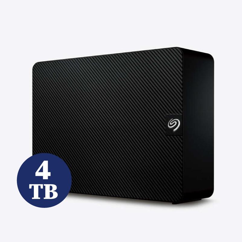 未使用 HDD 4TB ハードディスク mac対応 外付け 3.5インチ Seagate