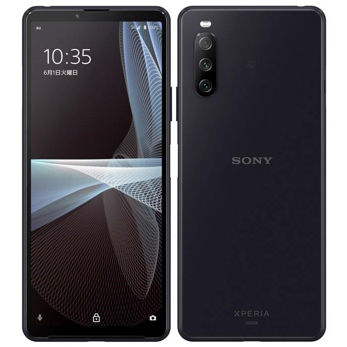 Xperia 10 III 5G SOG04 128GB ブラックSIMフリー Sony Xperia 10 III SOG04 BLACK ROM128GB/RAM6GB Unlocked SIM