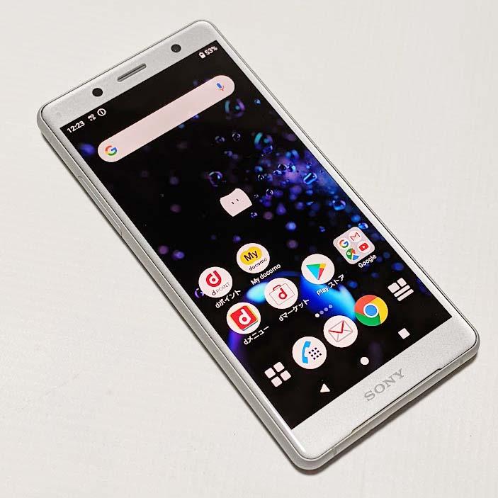 新古品 Xperia XZ2 Compact SO-05K ホワイトシルバー 64GB